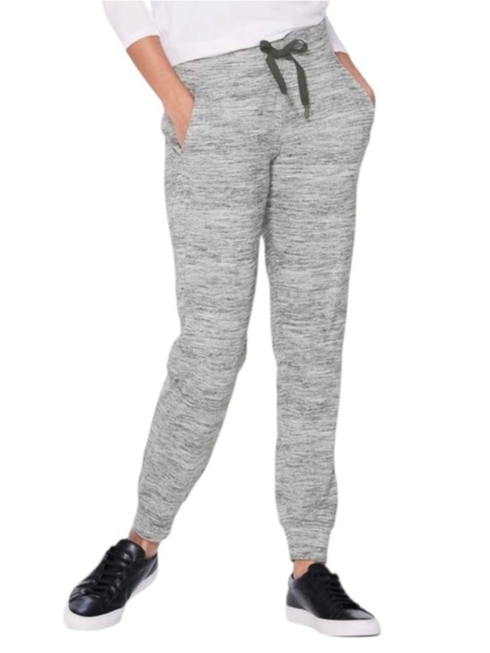Lululemon Women’s Size 6 Space Dye Camo Seal Grey Deep Coal Ready To Rulu Pants